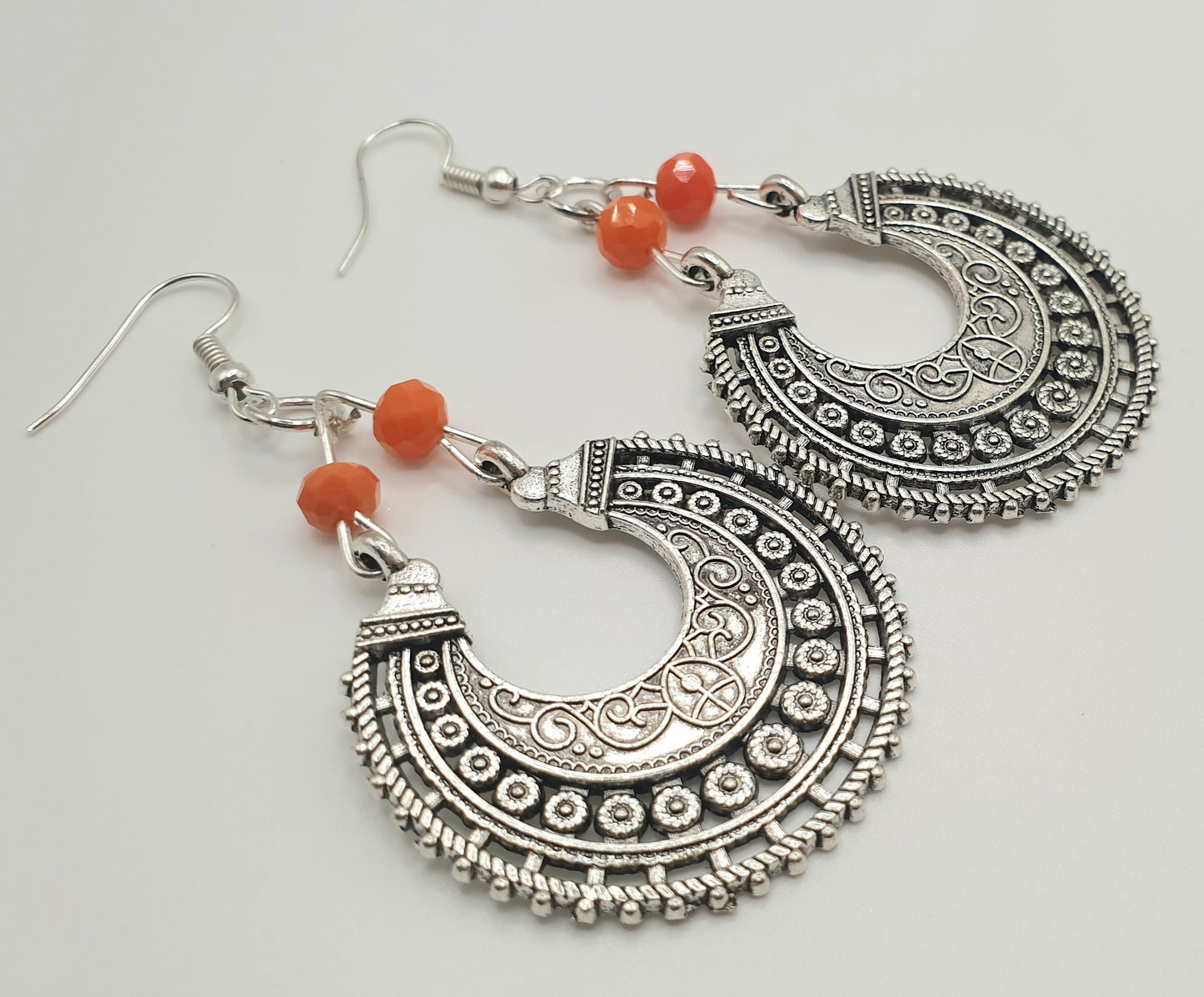 Boucles d'oreilles tradition Sud - Perles