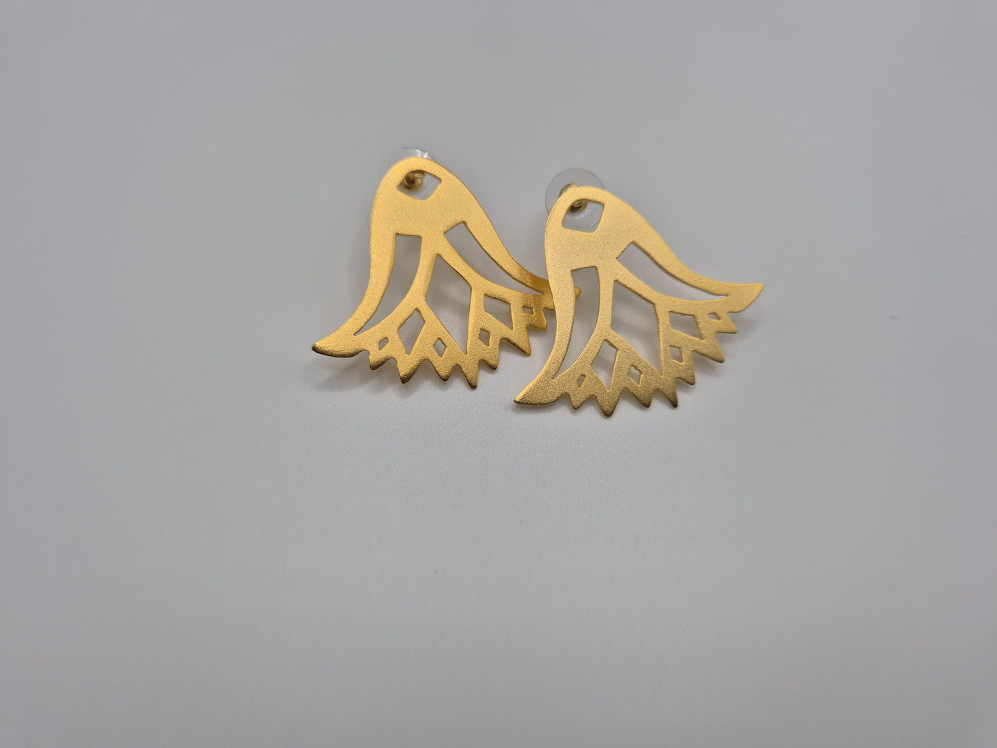 Boucles d'Oreilles Fleur de Lotus Égyptienne