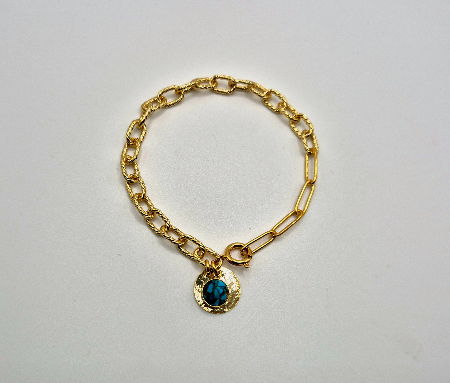 Bracelet Turquoise Doré