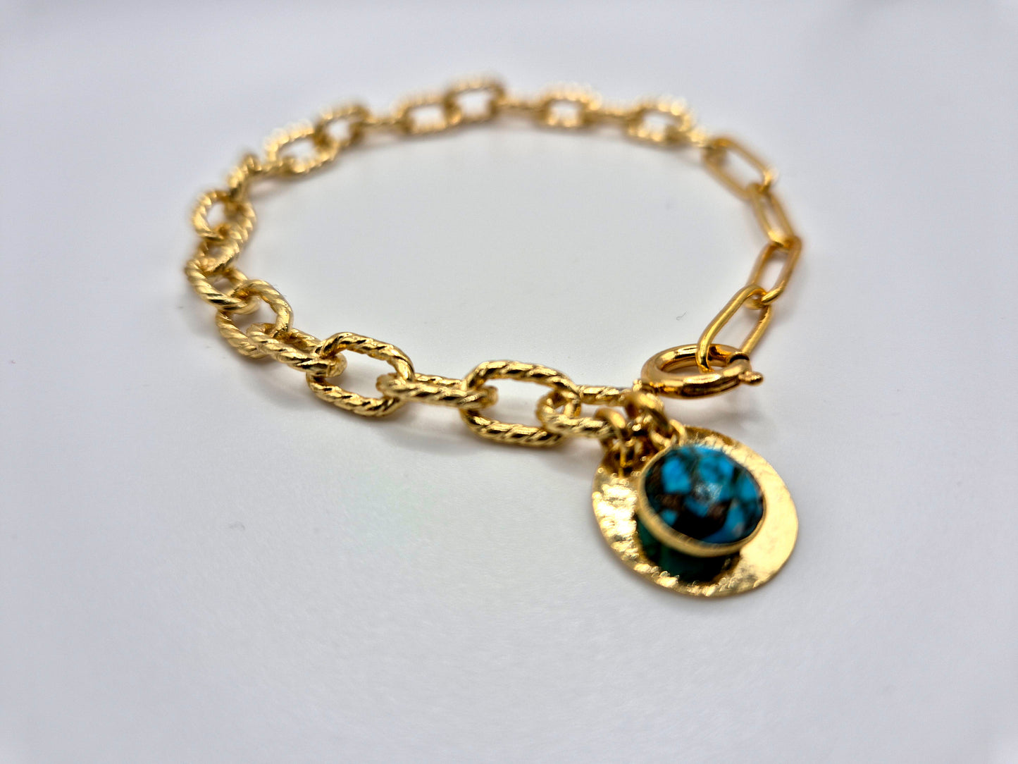 Bracelet Turquoise Doré