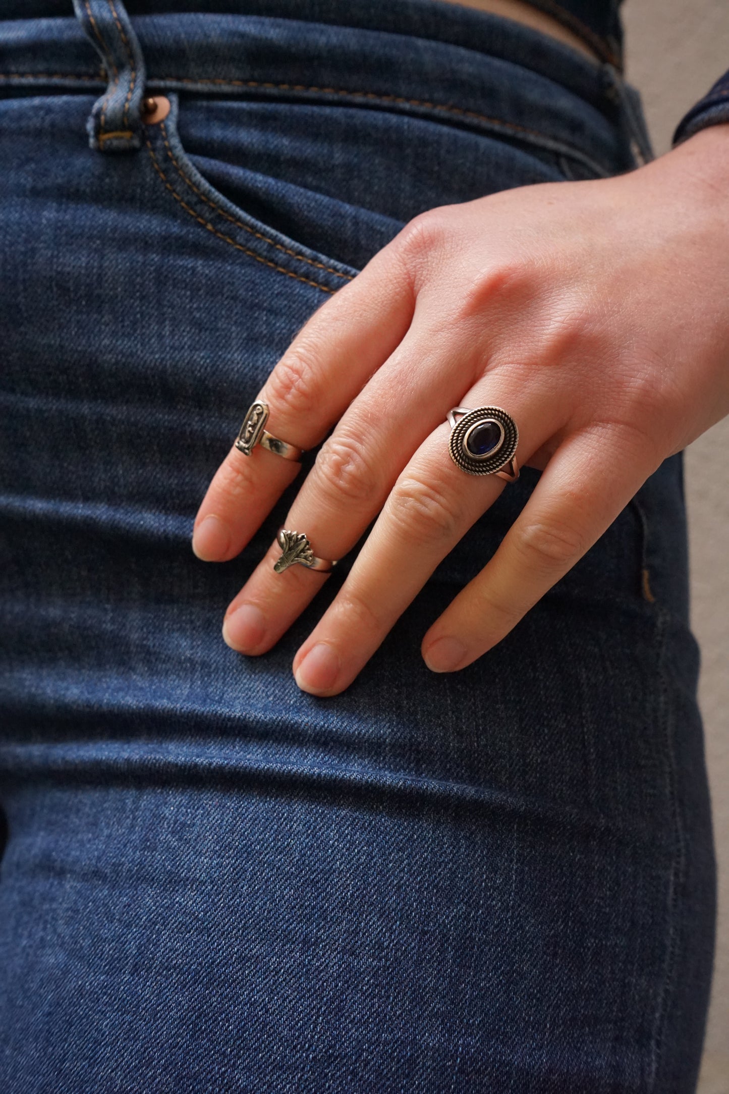 Bague phalange Fleur de Lotus