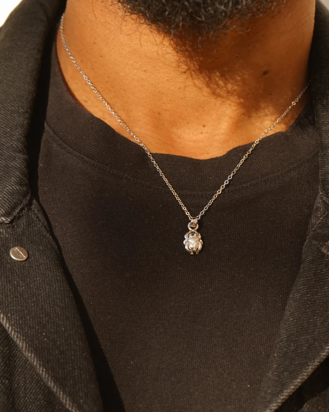 Pendentif Scarabée en argent 925