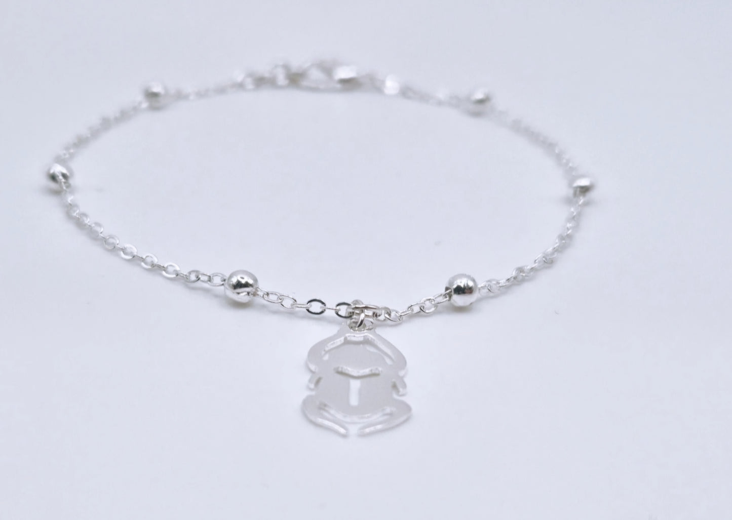 Bracelet en cuivre avec Scarabée Égyptien