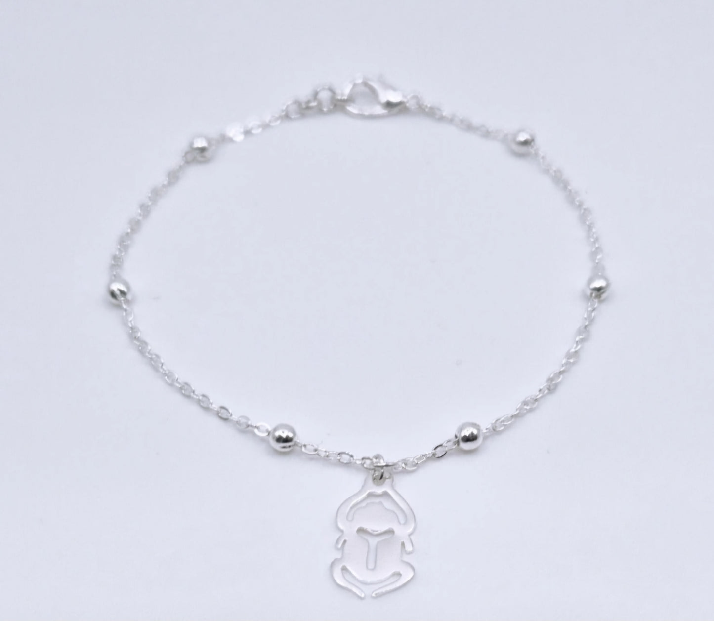 Bracelet en cuivre avec Scarabée Égyptien