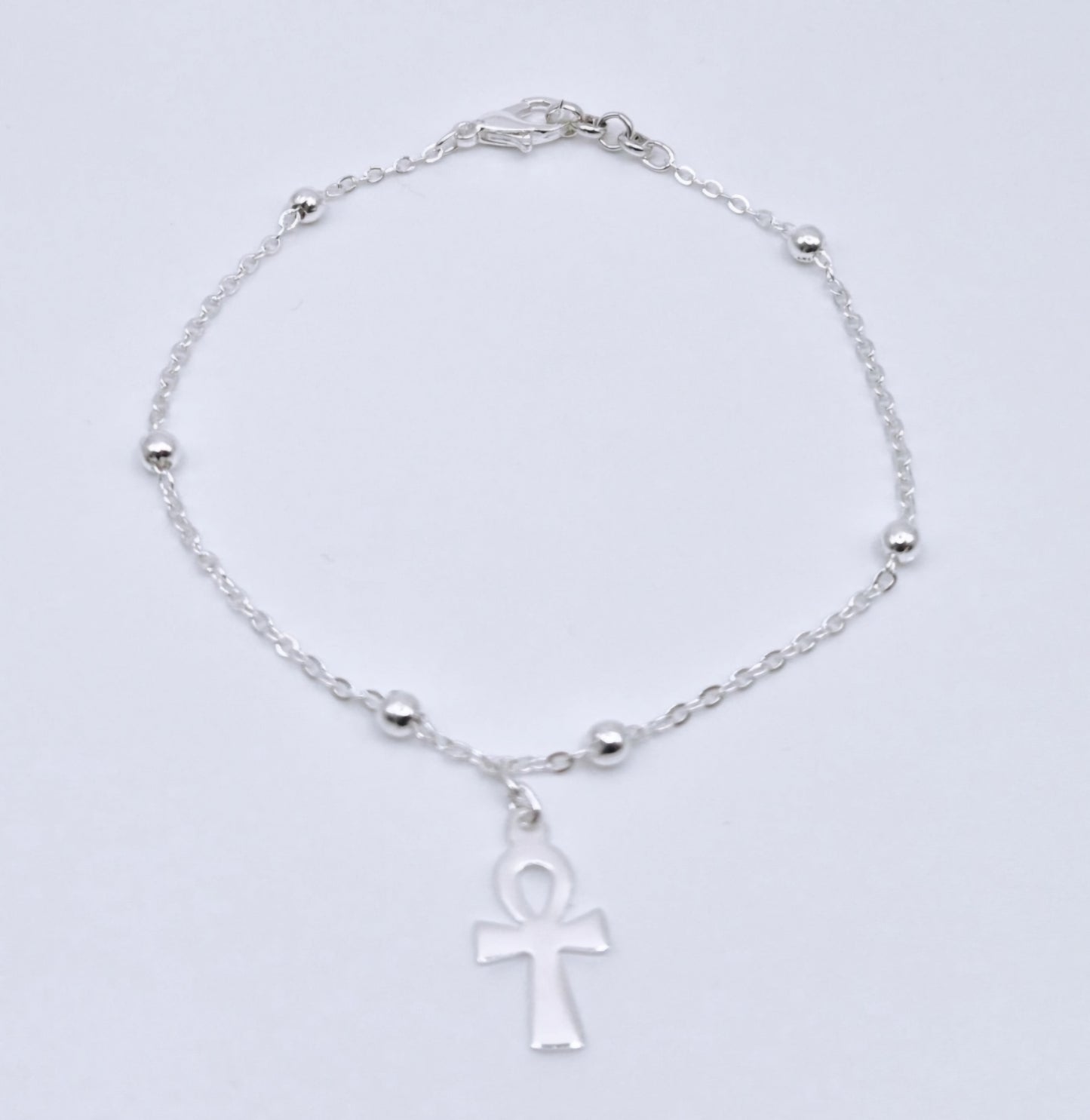 Bracelet en cuivre avec la Croix Ânkh