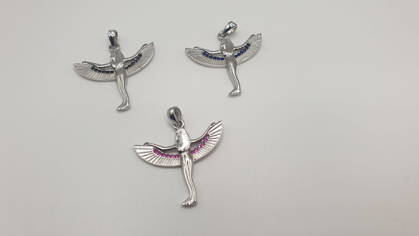 Pendentif Isis en argent 925