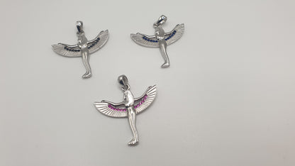 Pendentif Isis en argent 925