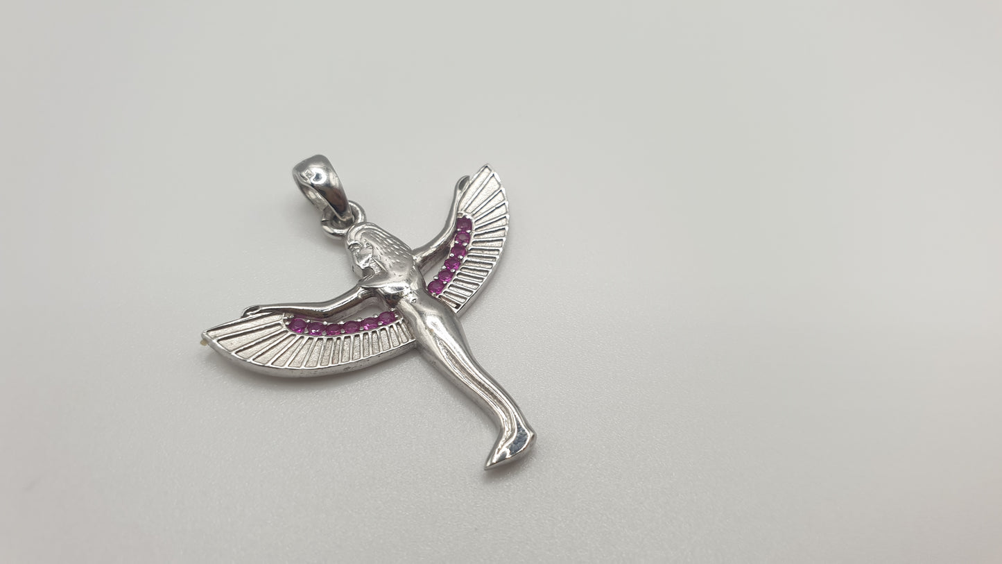 Pendentif Isis en argent 925