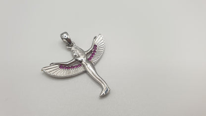 Pendentif Isis en argent 925