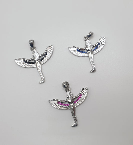Pendentif Isis en argent 925