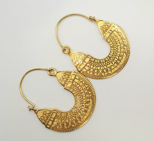Boucles d'oreilles pharaoniques