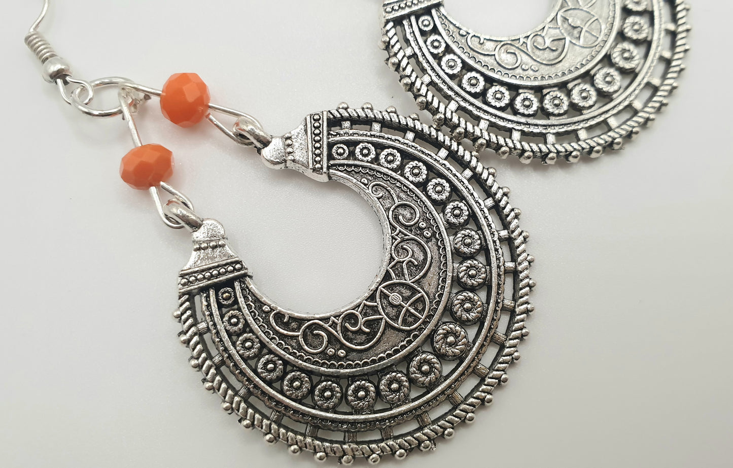 Boucles d'oreilles tradition Sud - Perles