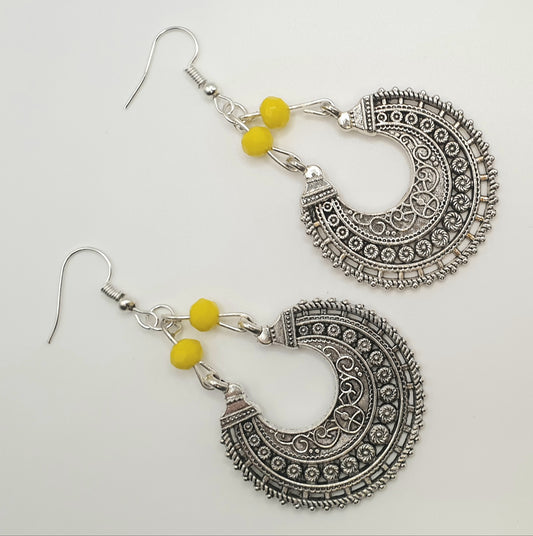 Boucles d'oreilles tradition Sud - Perles
