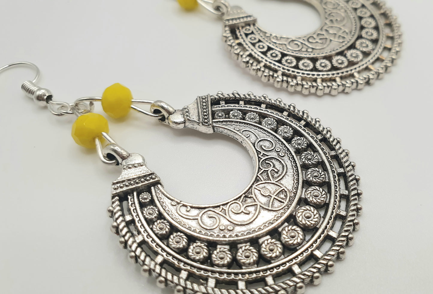 Boucles d'oreilles tradition Sud - Perles