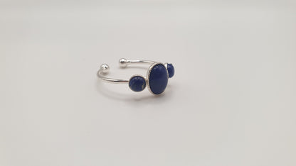 Bague Trio Lapis-Lazuli