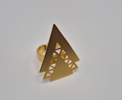 Bague pyramides de Gizeh