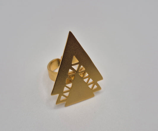 Bague pyramides de Gizeh