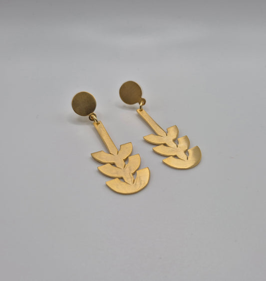 Boucles d'oreilles Épis de Blé