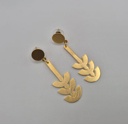 Boucles d'oreilles Épis de Blé