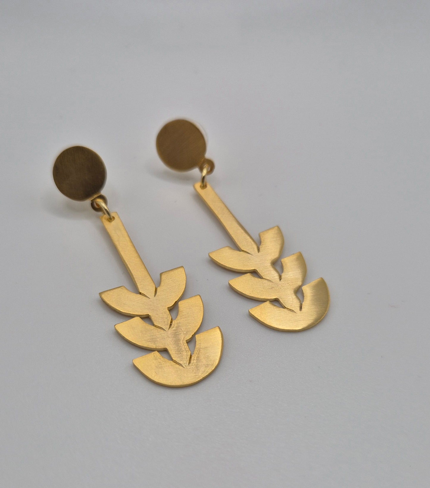Boucles d'oreilles Épis de Blé