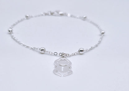 Bracelet en cuivre avec Scarabée Égyptien