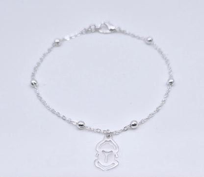 Bracelet en cuivre avec Scarabée Égyptien